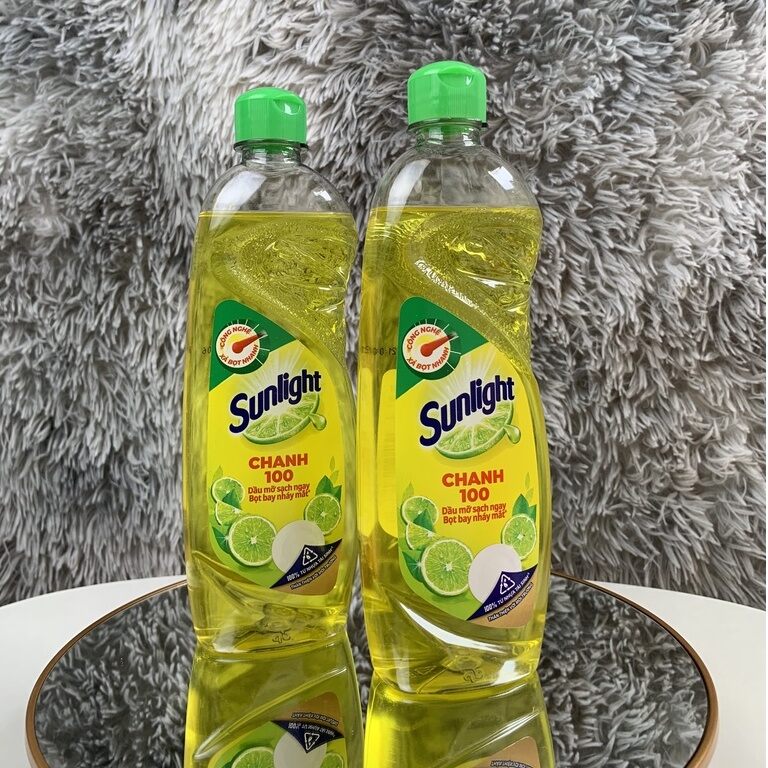 Nước Rửa Chén Sunlight Hương Chanh Chai 750ml