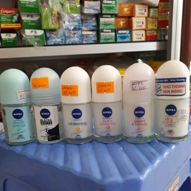 Lăn Khử Mùi 48H Hiệu Quả Cho Nữ Nivea 25Ml Đủ Các Loại