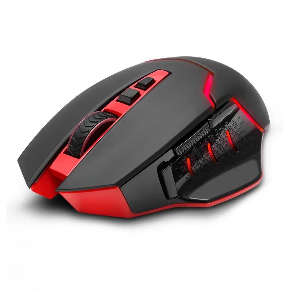 Redragon mirage m690 usb không dây 2.4g chuột chơi game 4800dpi 8 nút lập trình ergonomic cho gamer chuột pc máy tính