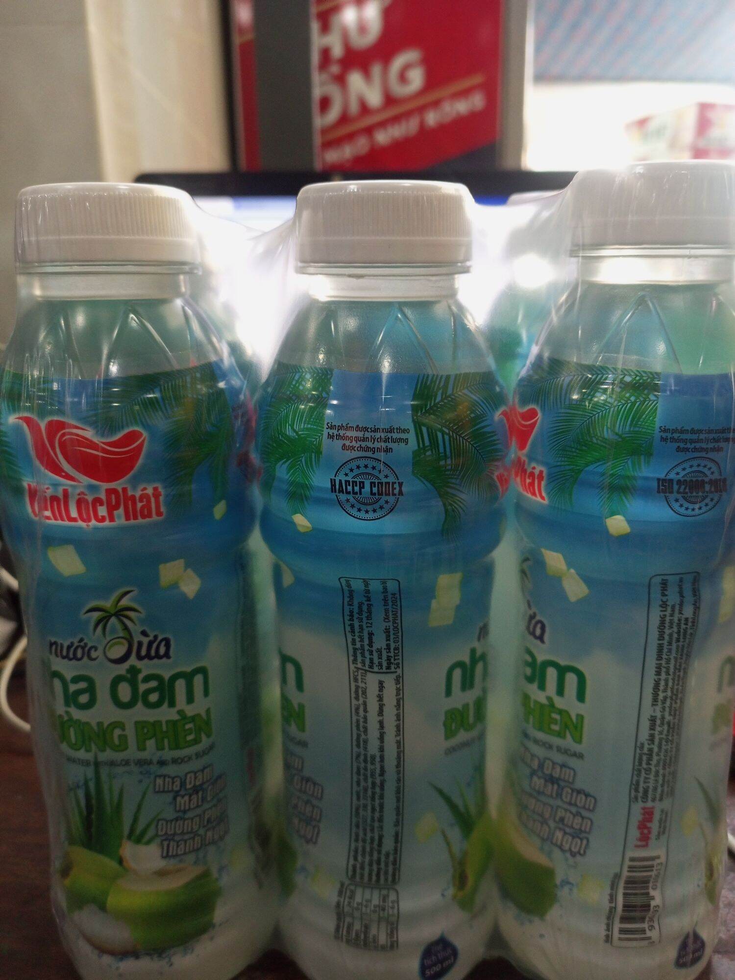 LỐC 6 CHAI NƯỚC YẾN NHA ĐAM YẾN LỘC PHÁT chai 415ml