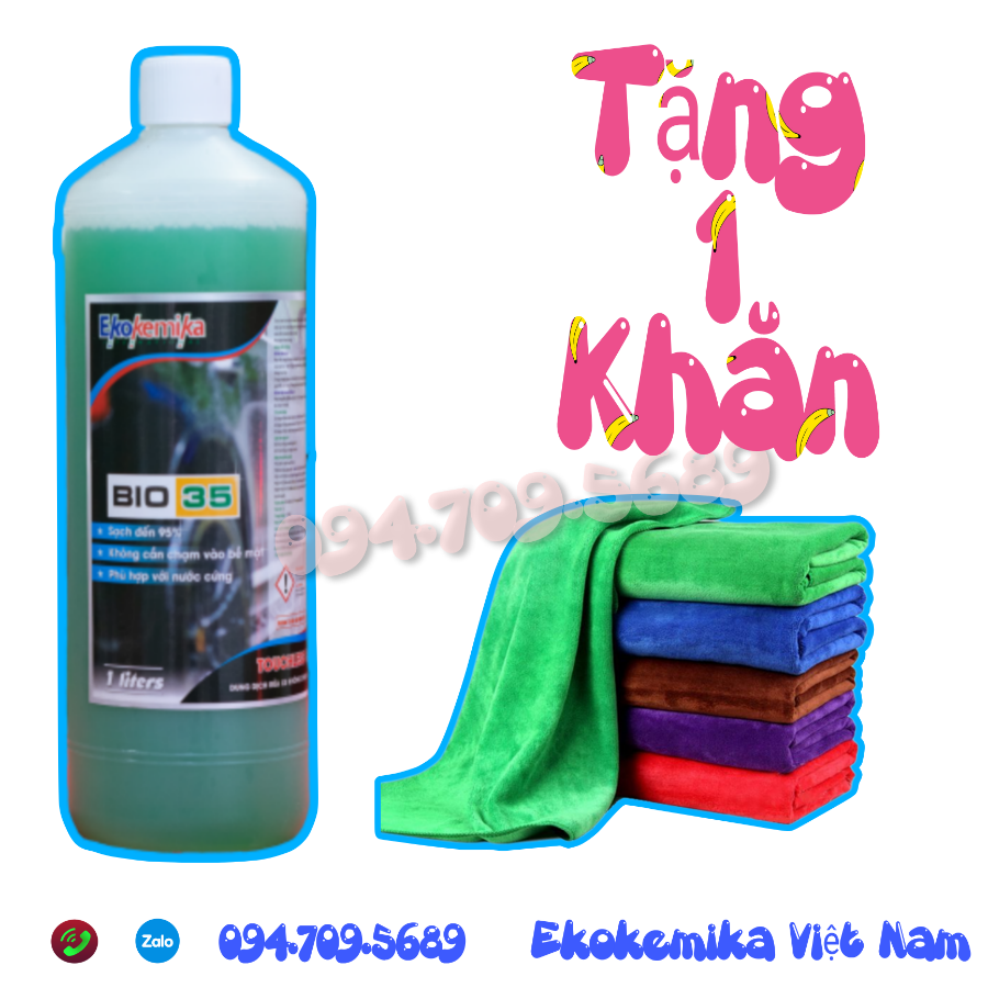 DUNG DỊCH RỬA VỎ XE KHÔNG CHẠM EKOKEMIKA BIO 35 - 1L