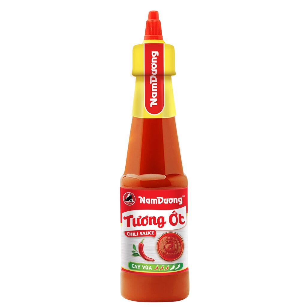Tương ớt Nam Dương cay vừa 255g
