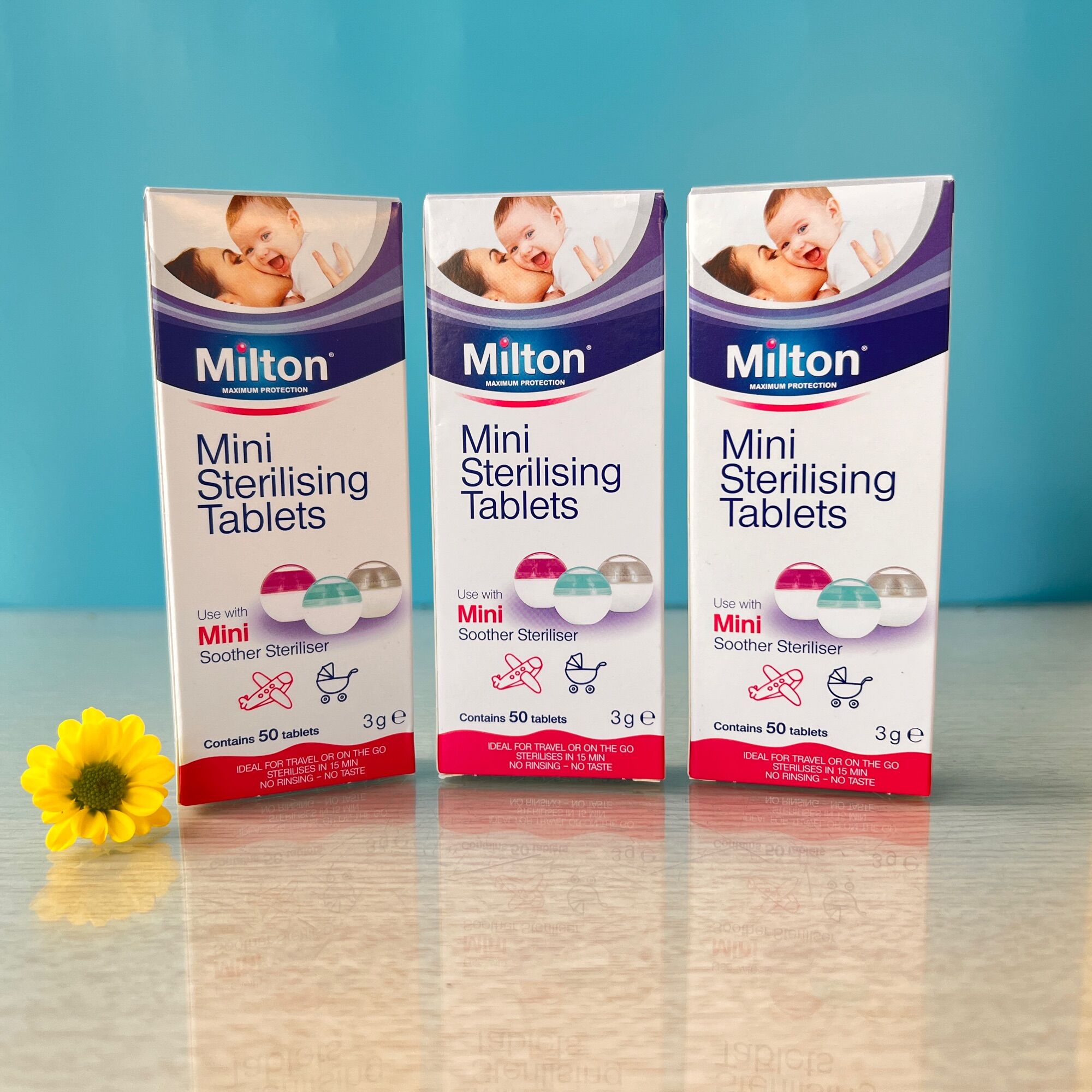 Viên tiệt trùng Milton hộp 50v
