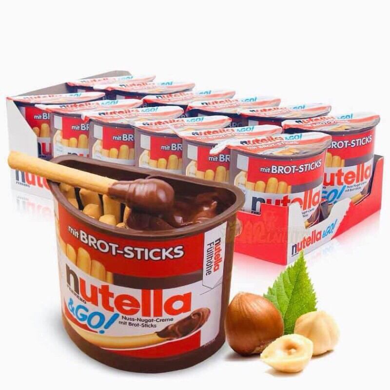 Bánh Que Chấm Socola Nutella & Go 52g