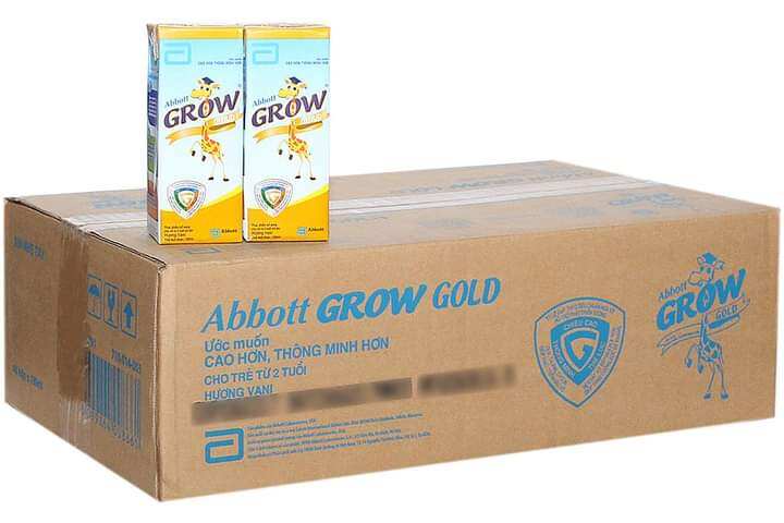 Thùng 48 hộp sữa nước abbott grow gold 180ml/ hộp