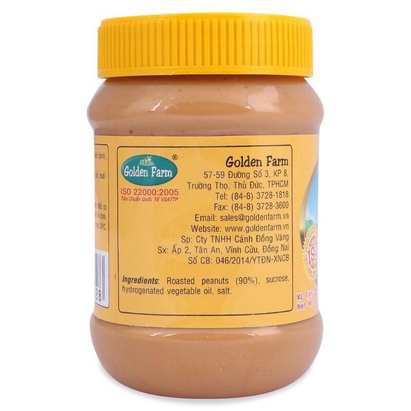 Bơ đậu phộng Golden Farm (BC)