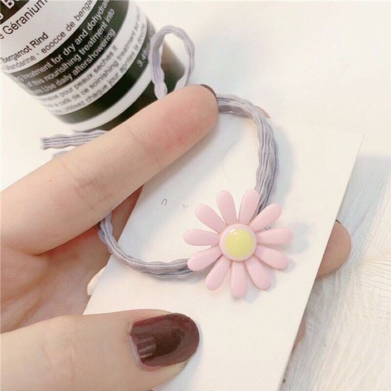 Dây cột tóc hoa cúc ( Giao màu ngẫu nhiên)