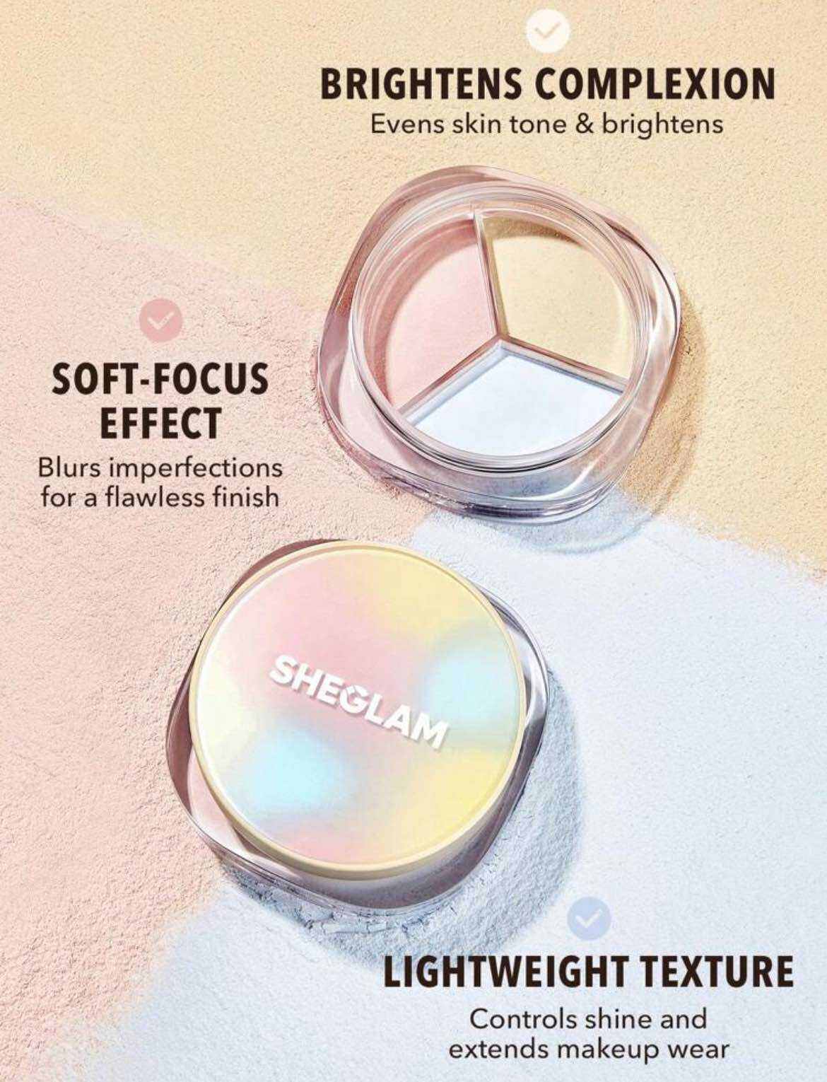 Phấn phủ hiệu chỉnh 3 trong 1 Radiance Ring