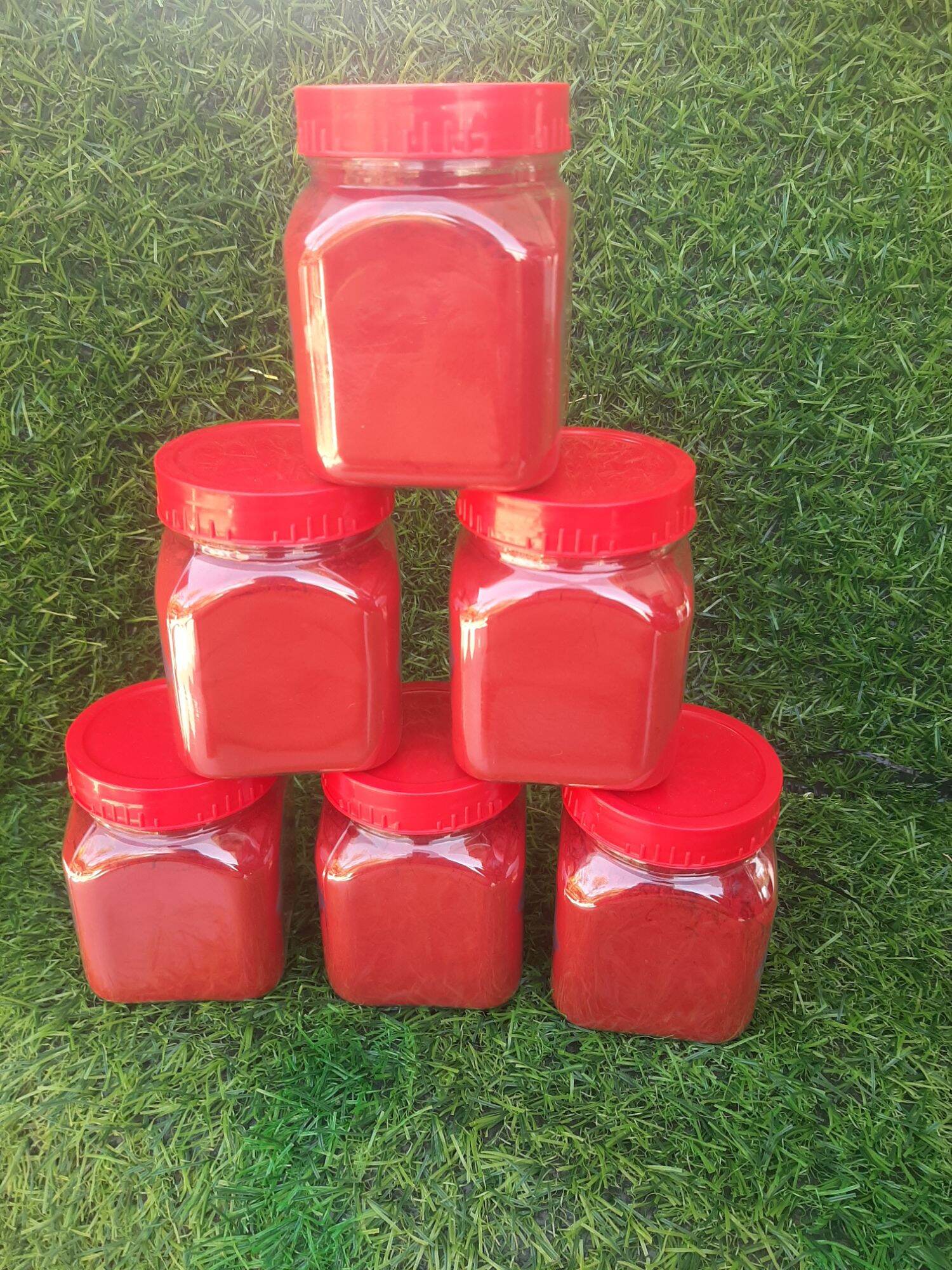 BỘT NGHỆ ĐỎ NGUYÊN CHẤT HỦ 100G DÙNG CHO GÀ ĐÁ