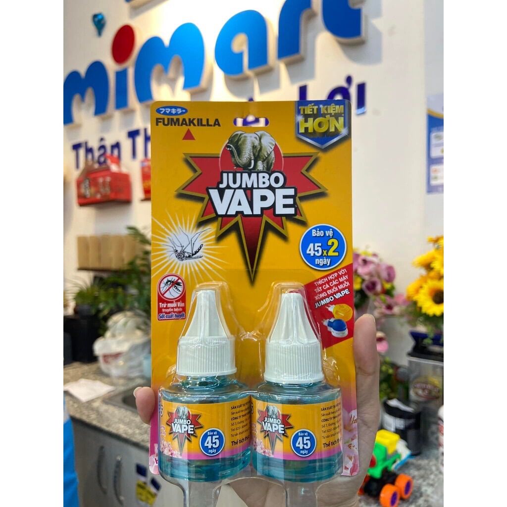 Chất xông đuổi muỗi Jumbo Vape