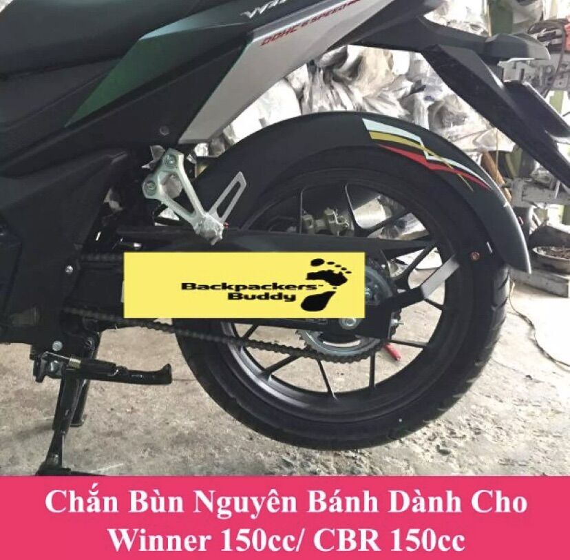 Chắn bùn nguyên bánh gắn winner v1/v2/v3/cbr 150