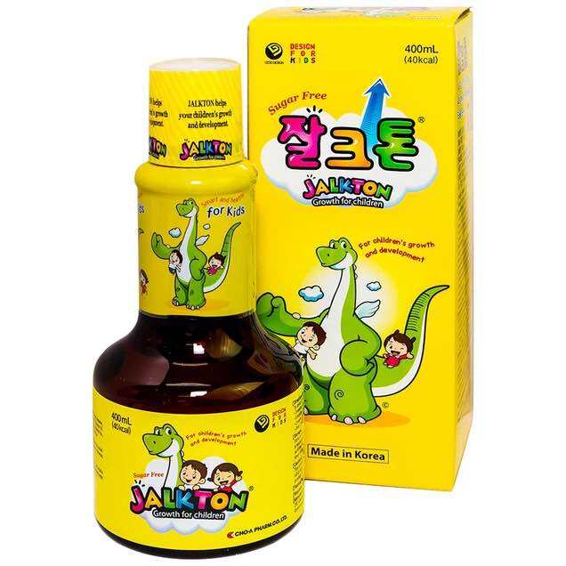 Siro ăn ngon cao khoẻ Jalkton - Giải pháp toàn diện cho sự phát triển của trẻ ( chai 400ml)