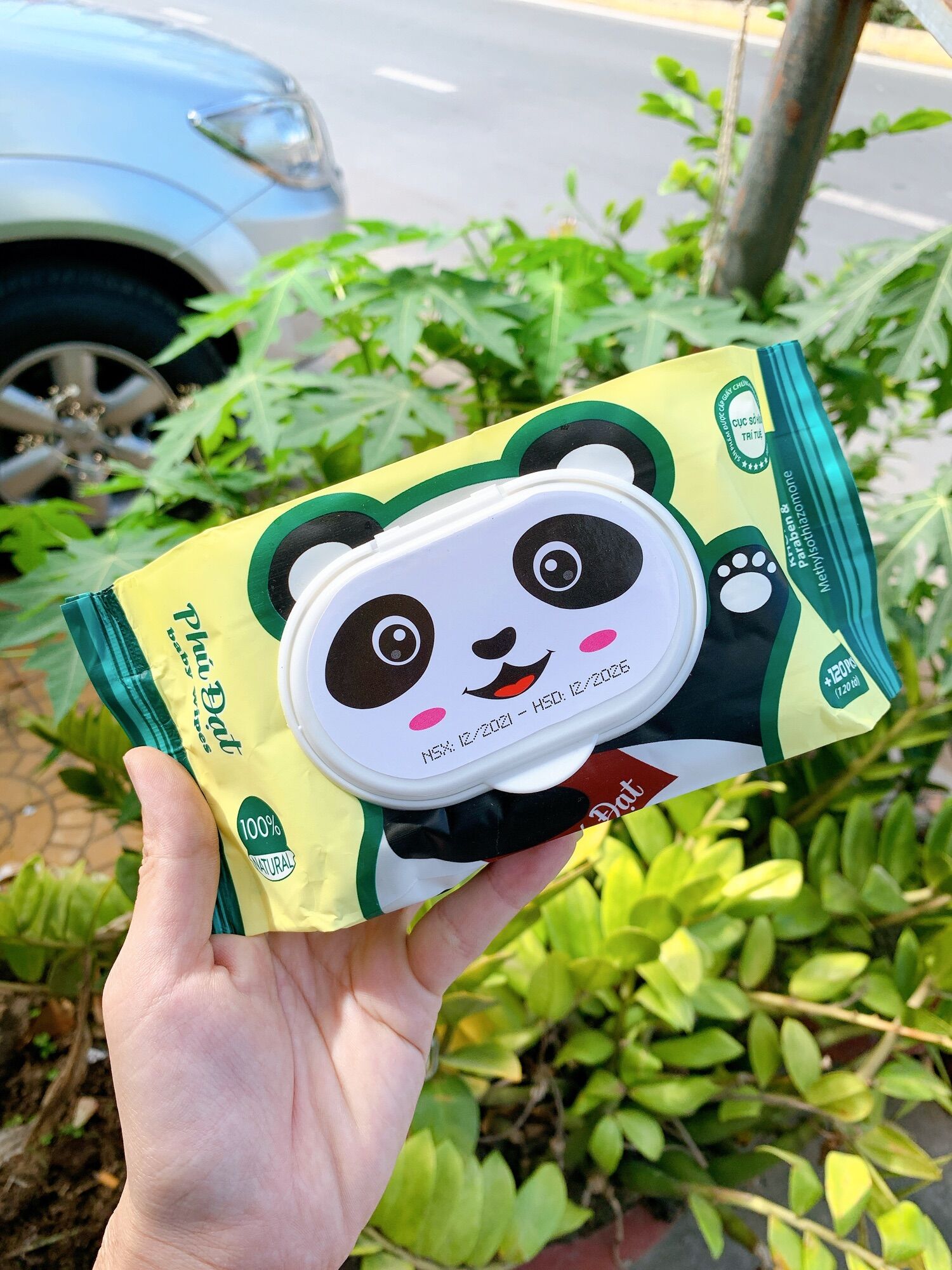 Set 10 gói khăn ướt phú đạt 120 tờ khăn ướt quốc dân