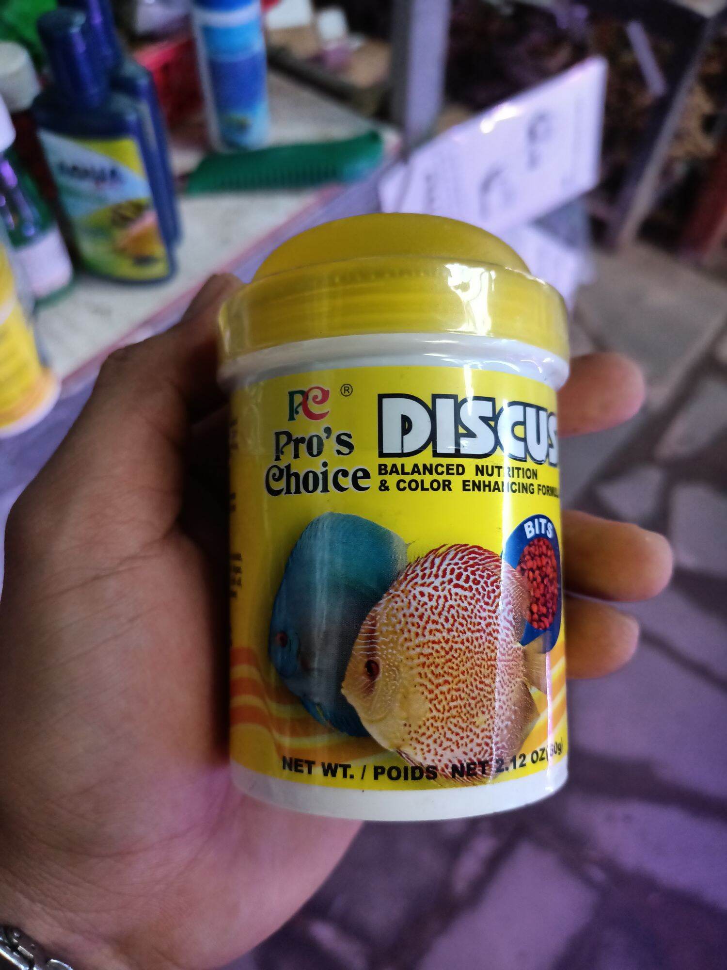 THỨC ĂN CHO CÁ DĨA , CÁM CÁ DĨA HỦ 60G