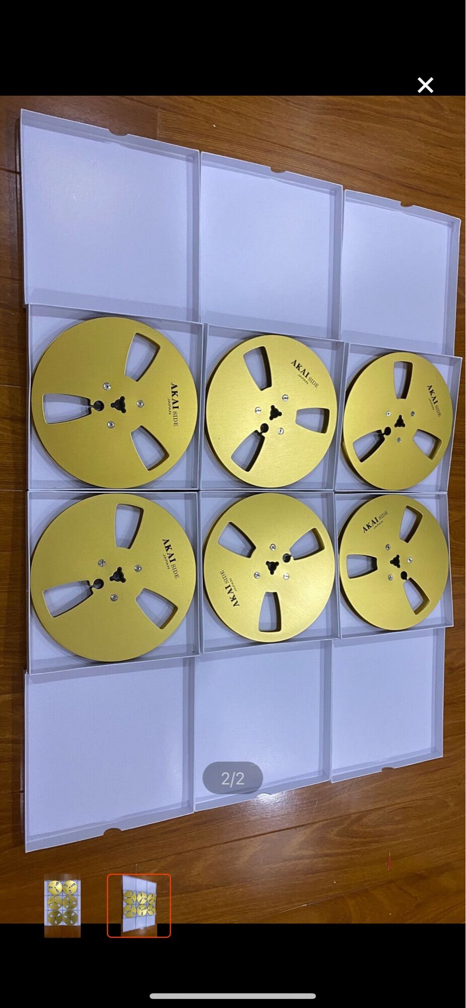 Xương băng cối AKAI 7 ing gold new đẹp sang trọng