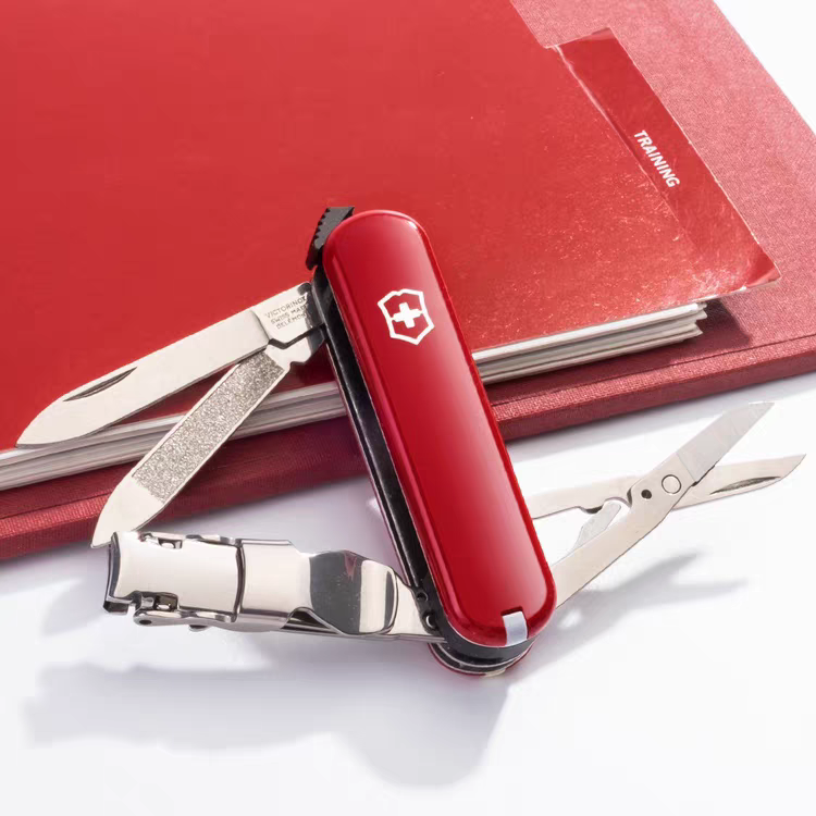 Bấm móng tay Victorinox Nail Clip 580 đỏ - Hàng New