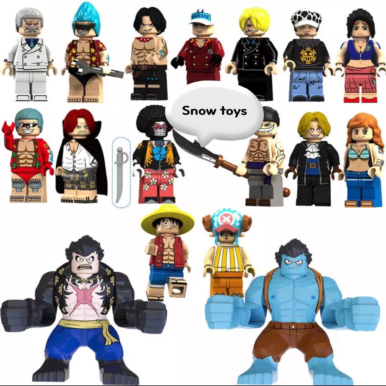 Mô hình One Piece - Minifigures One Piece