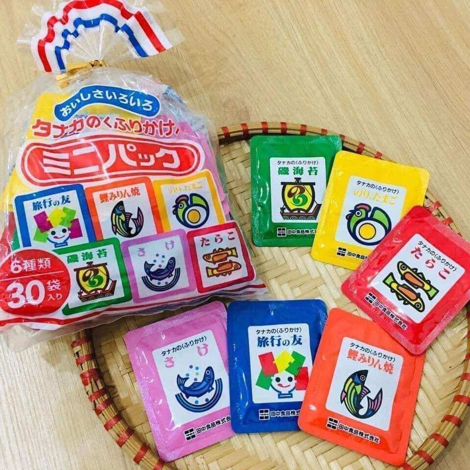 GIA VỊ RẮC CƠM 6 VỊ CHO BÉ.