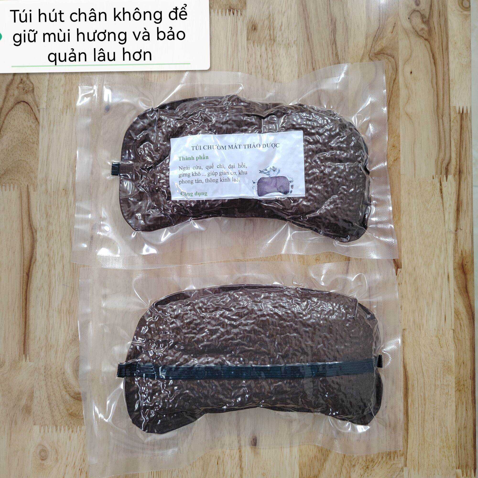 COMBO túi chườm thảo dược (Túi đa năng + Túi chườm mắt)