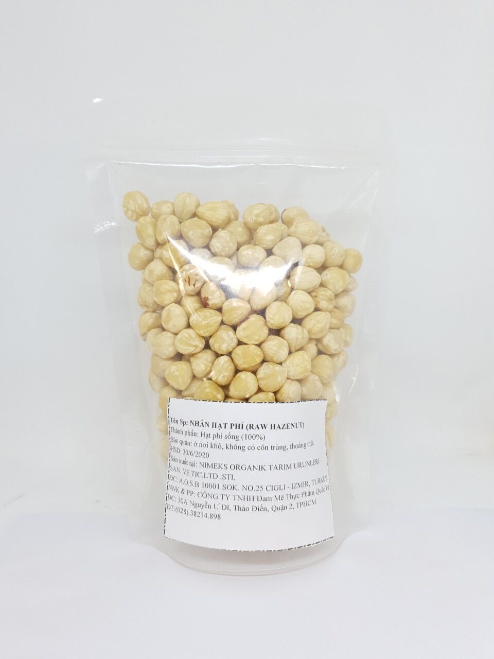 Hạt Phỉ Tươi-RAW HAZENUT KERNEL The Nuts Valley