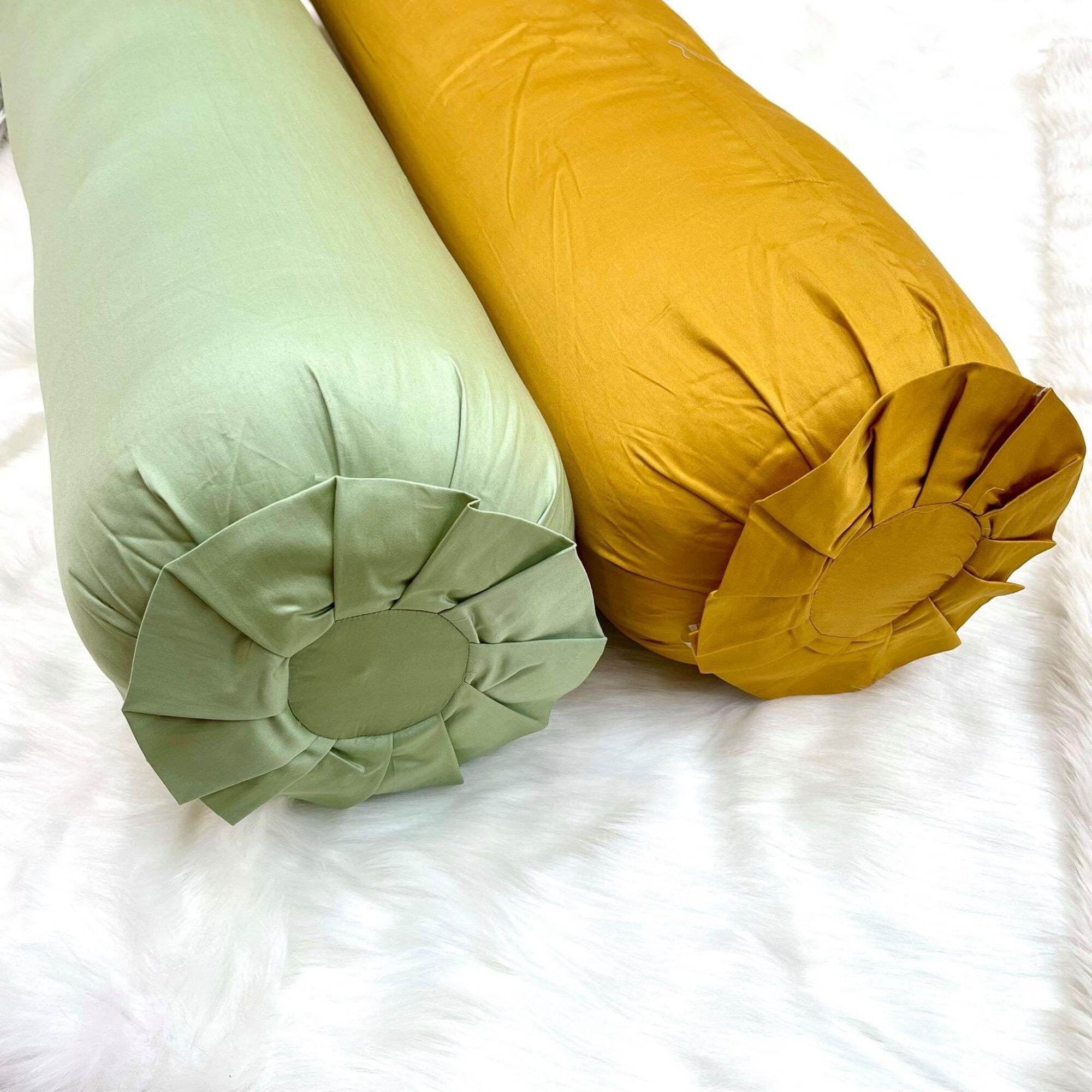 Vỏ gối ôm lụa size 80 x 100cm