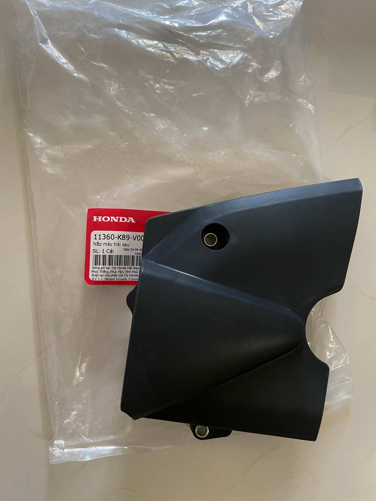 Nắp mang cá / Nắp máy trái sau Wave A110 2018-2024 chính hãng Honda