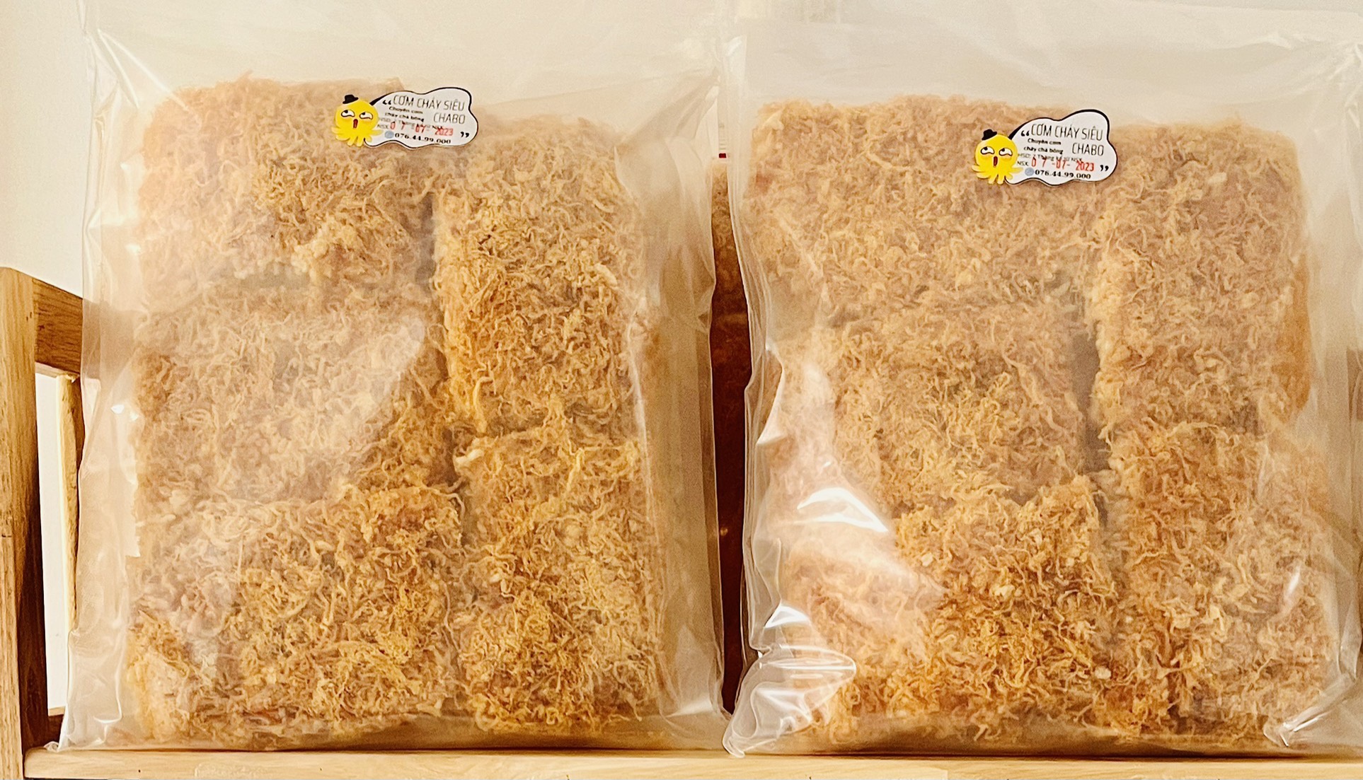 (HỎA TỐC HCM) CƠM CHÁY CHÀ BÔNG NHÀ LÀM