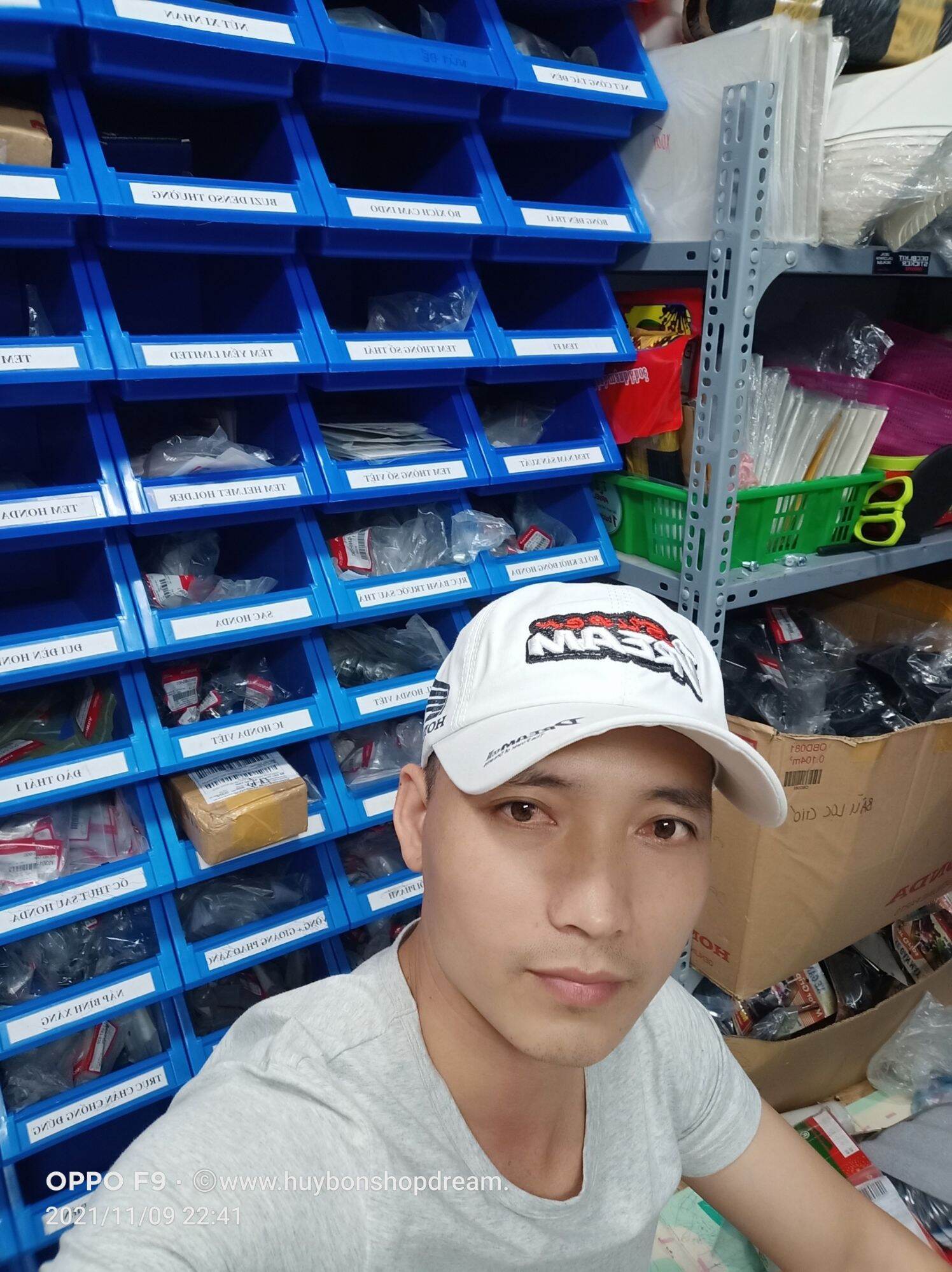 Mũ Dream màu trắng cực chất