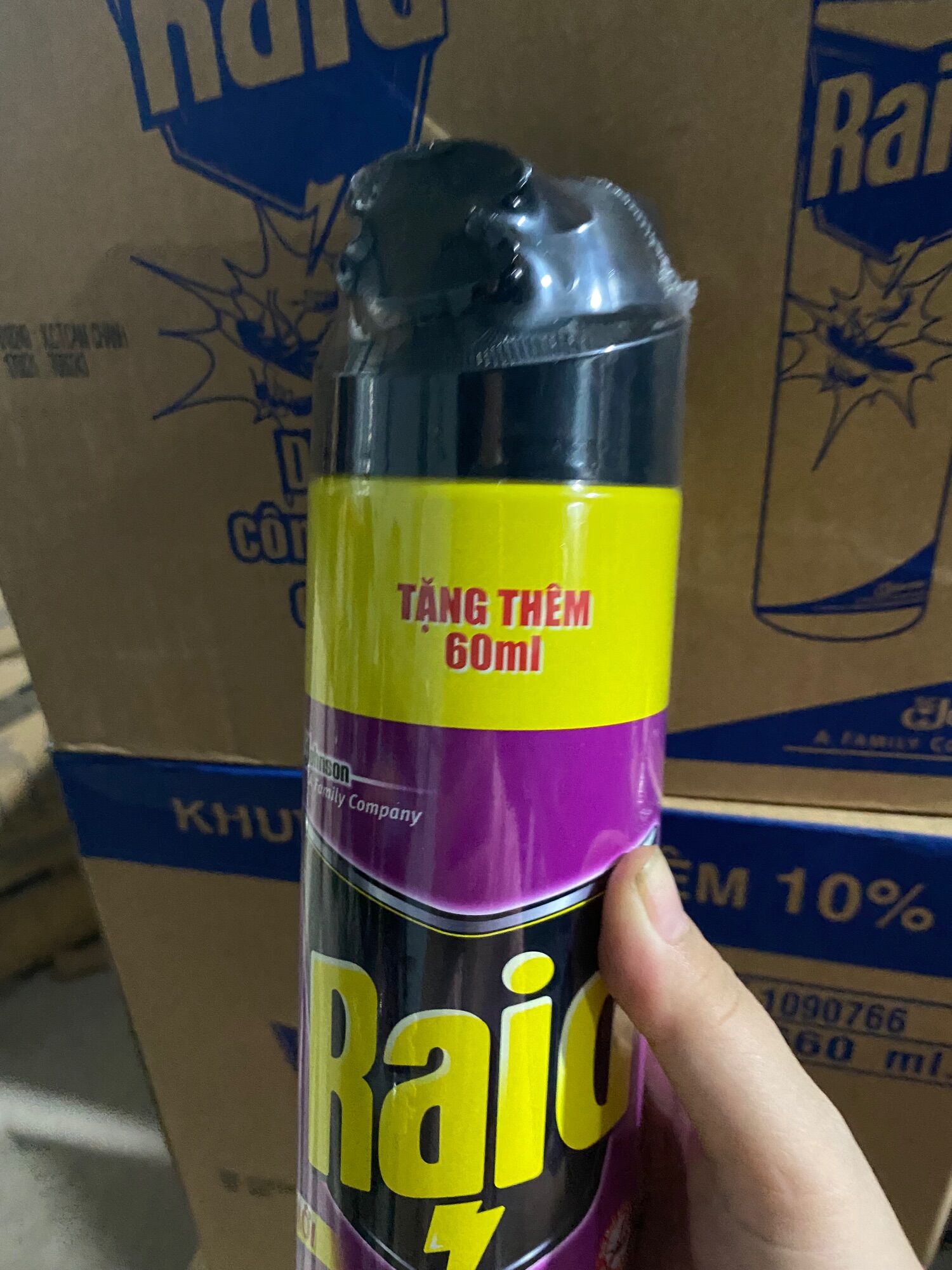RAID Bình xịt côn trùng k mùi