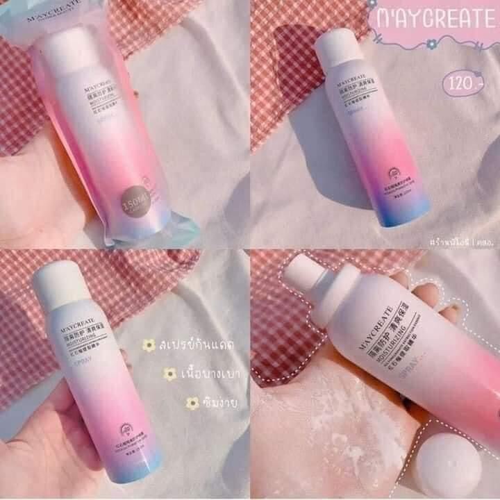 Xịt chống nắng MayCreate- LÊN TONE SAU 1 NỐT NHẠC🌸