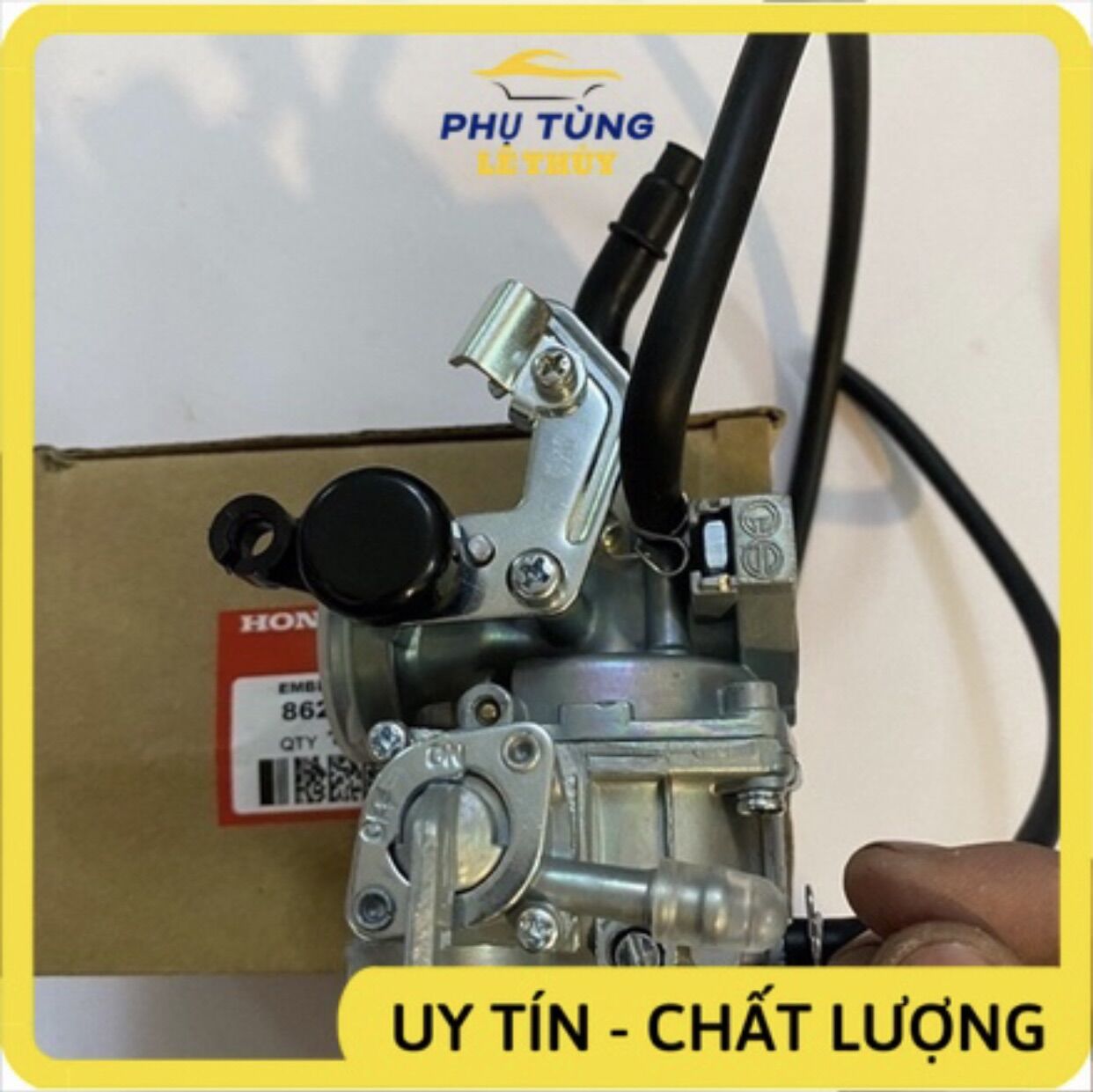 Chế dream - cao cấp bình xăng con chế hòa khí xe wave a, rs, s100 zin