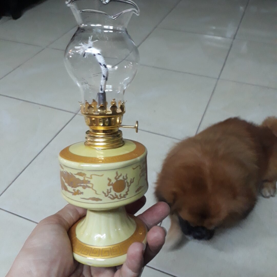 Đèn  dầu  rồng cao 20cm
