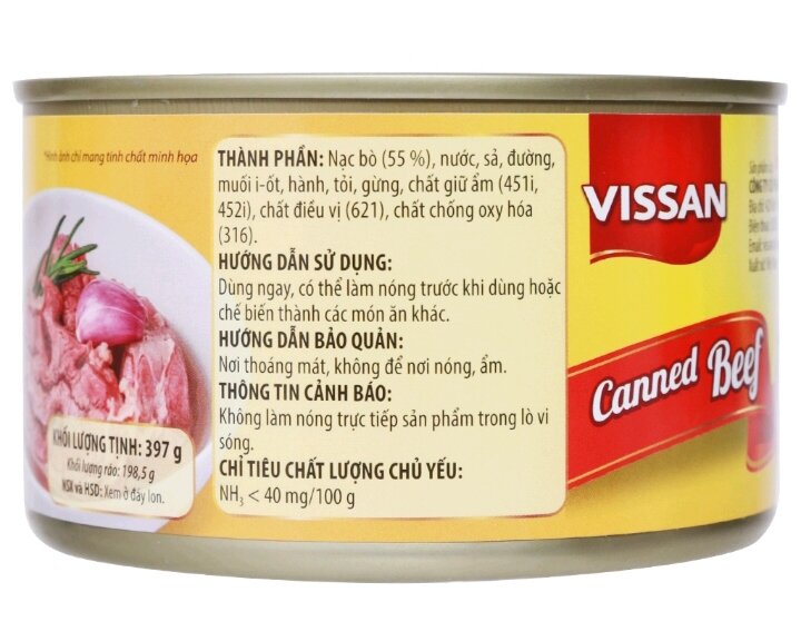 Bò Hầm Vissan Hộp 397g