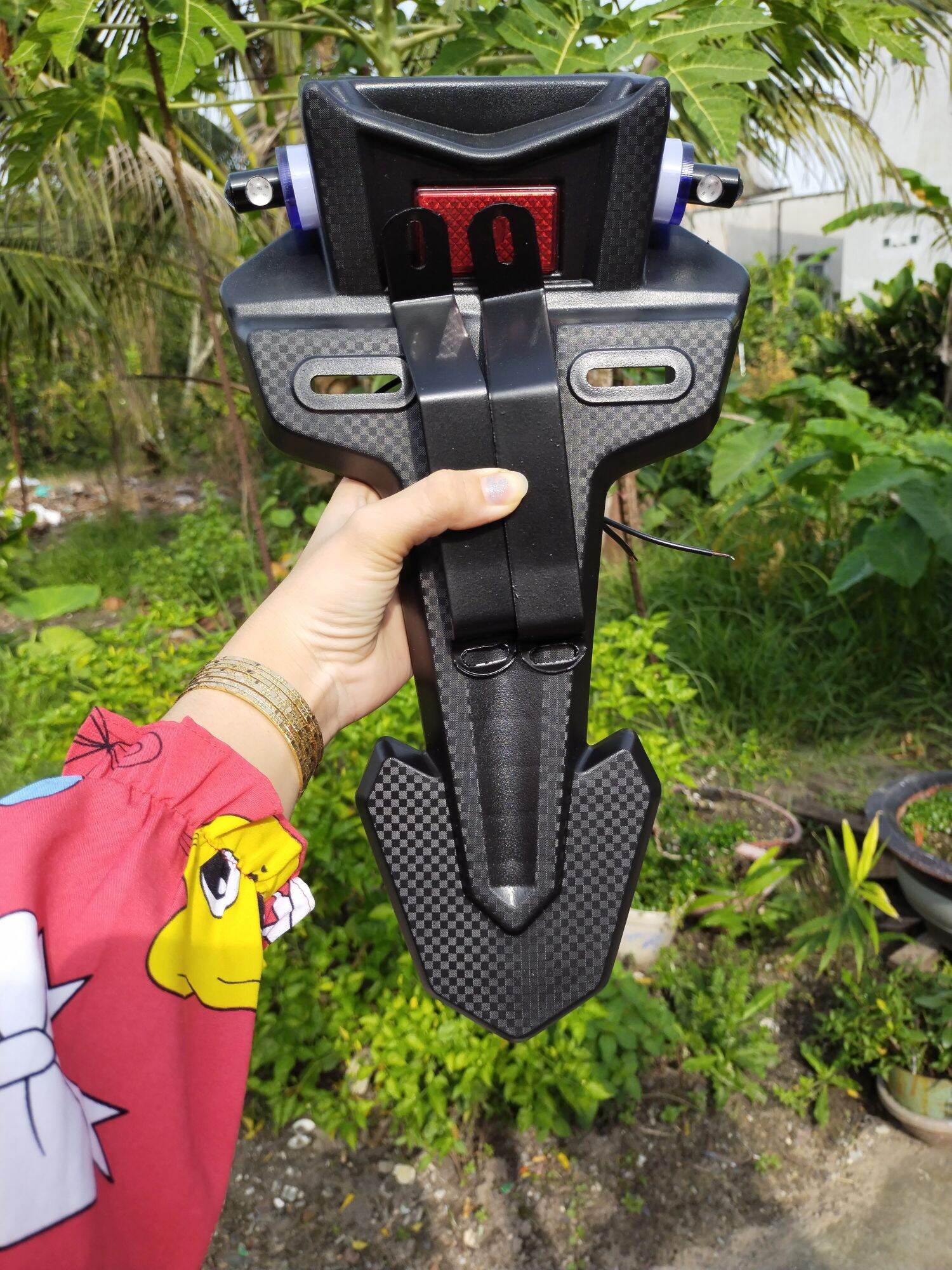 combo 3 sp dè Fz v2 + xi nhan nuti led + chống rung cho ex 155