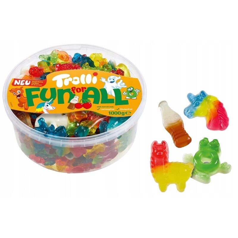 (3 Loại) Kẹo Dẻo Trolli Number One của Đức