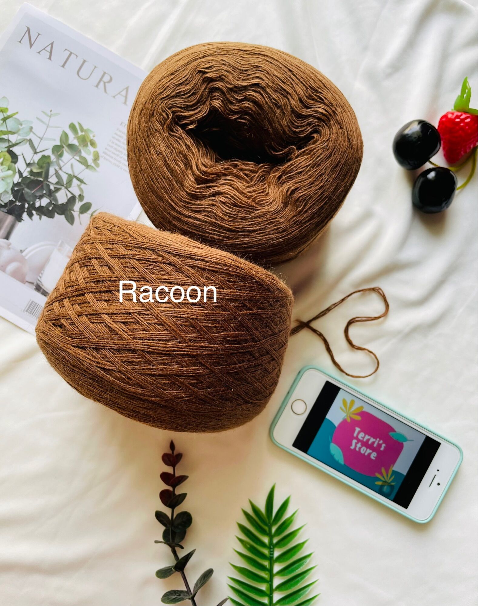 Yarn - Len Lambswool - Len Lông Cừu | Dùng cho các sản phẩm Thu Đông | Sợi đã chập - Cỡ sợi 1.0mm