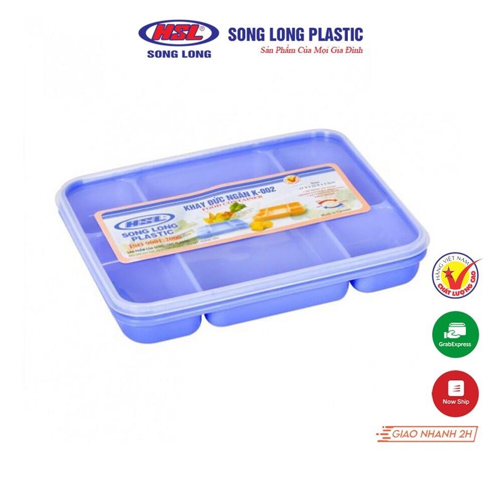 Khay đựng cơm 5 ngăn Song long