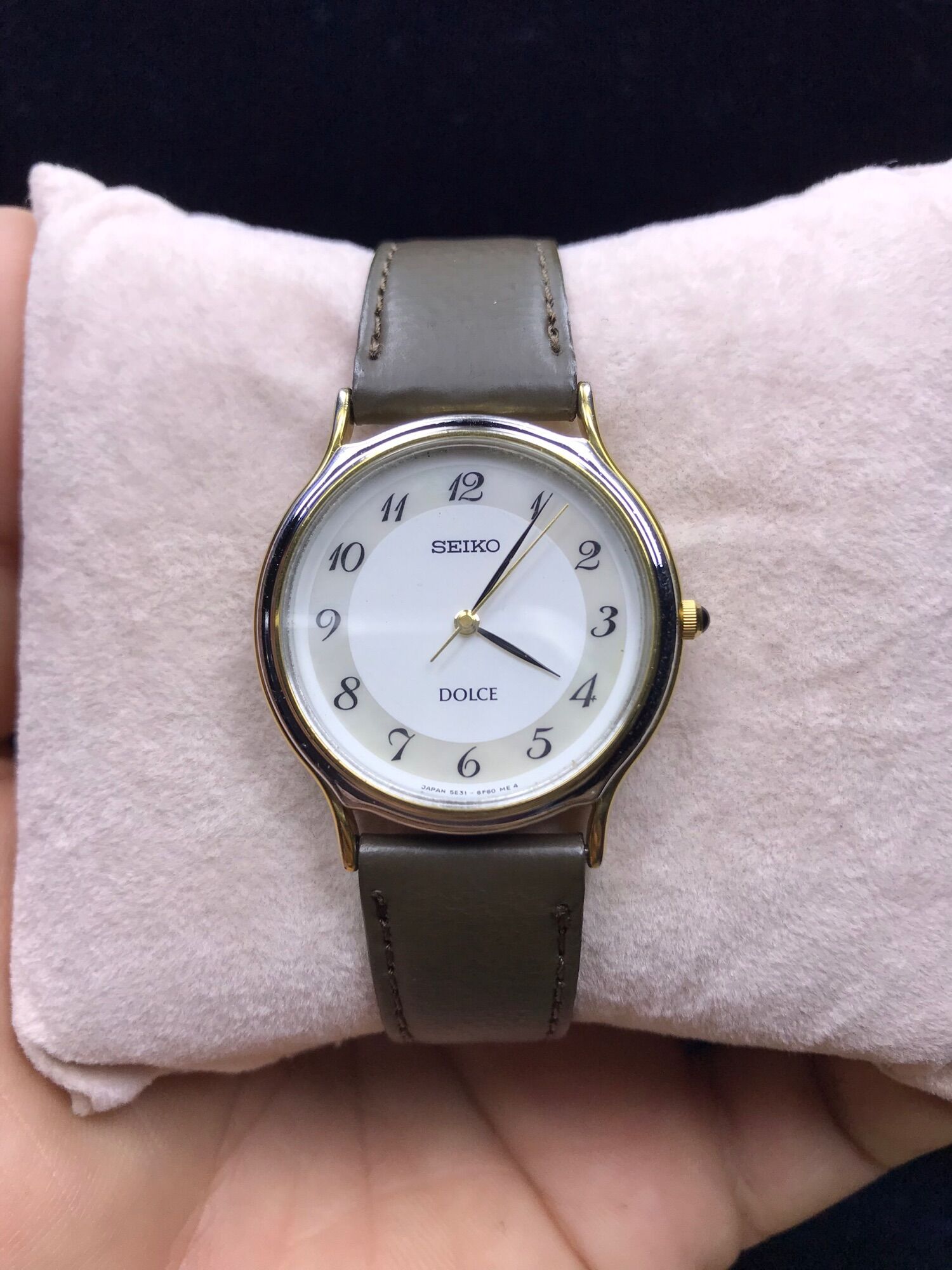 💝Đồng hồ Si Nữ hiệu SeiKo Dolce mặt mỏng. Nhật🎌