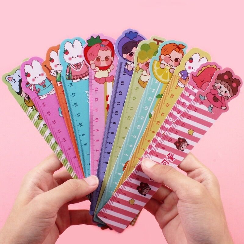 Thước Dẻo Nhiều Hình Dễ Thương Dài 15cm