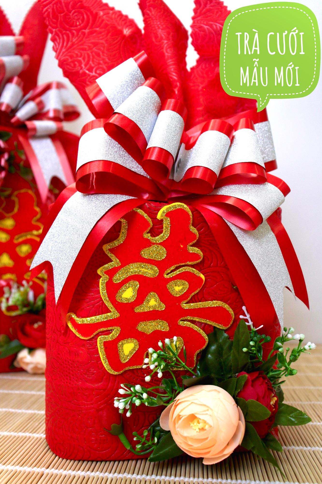 Trà Cặp Cưới Hỏi Mẫu Mã Hiện Đại ( Đã Có Sẵn Trà)