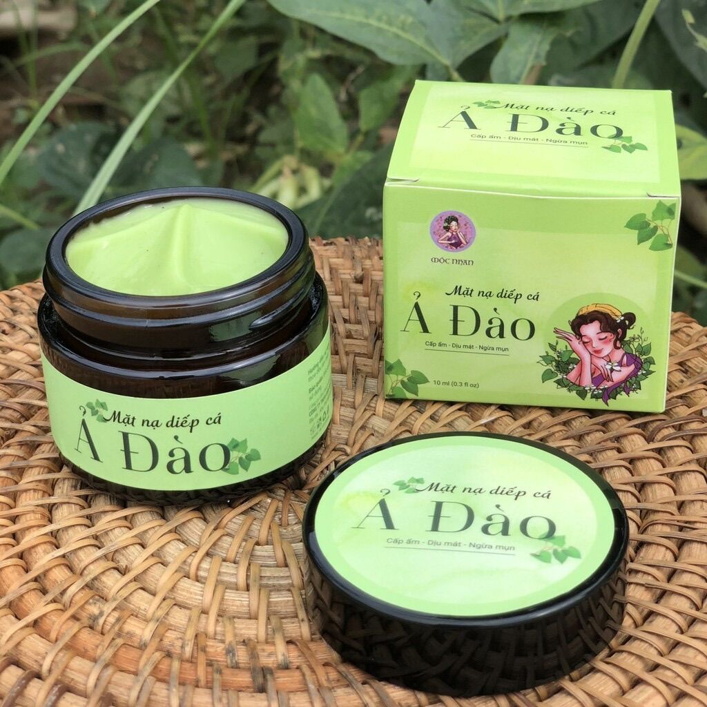 Mặt nạ diếp cá ả đào giảm mụn nám mụn viêm