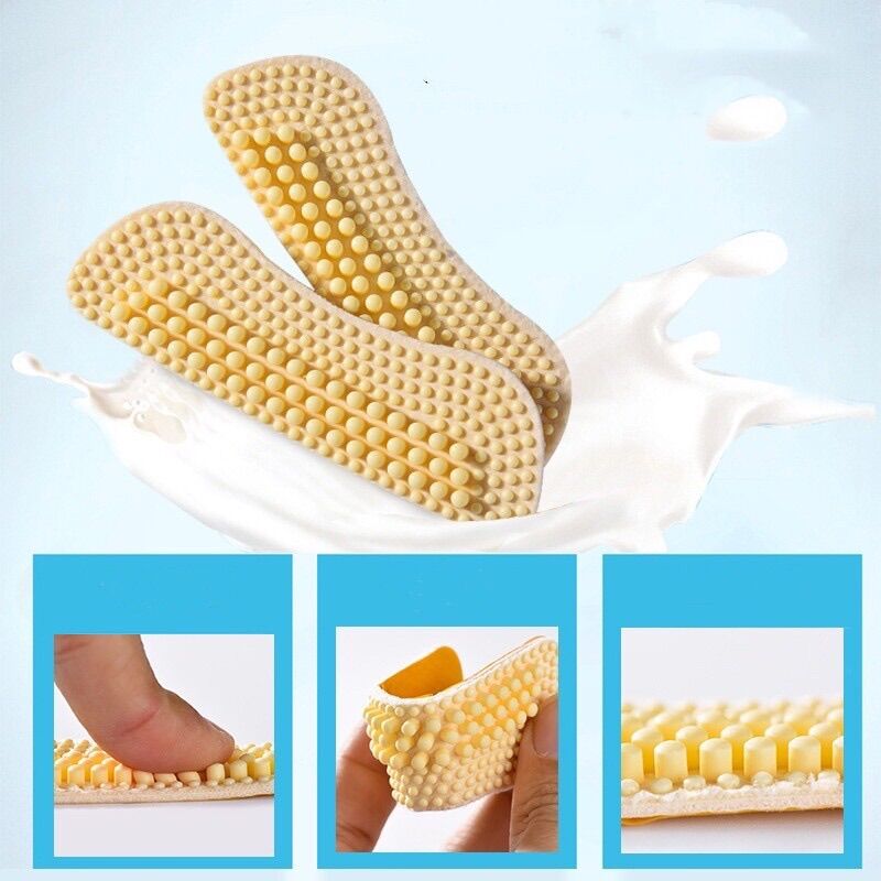 Combo 2 miếng dán lót gót silicon 4D chống tuột gót, đau gót