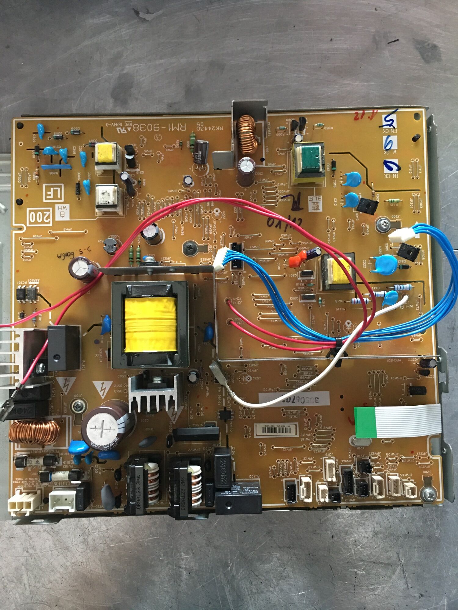 Main nguồn máy in hp 401d, hp m425 zin 220v
