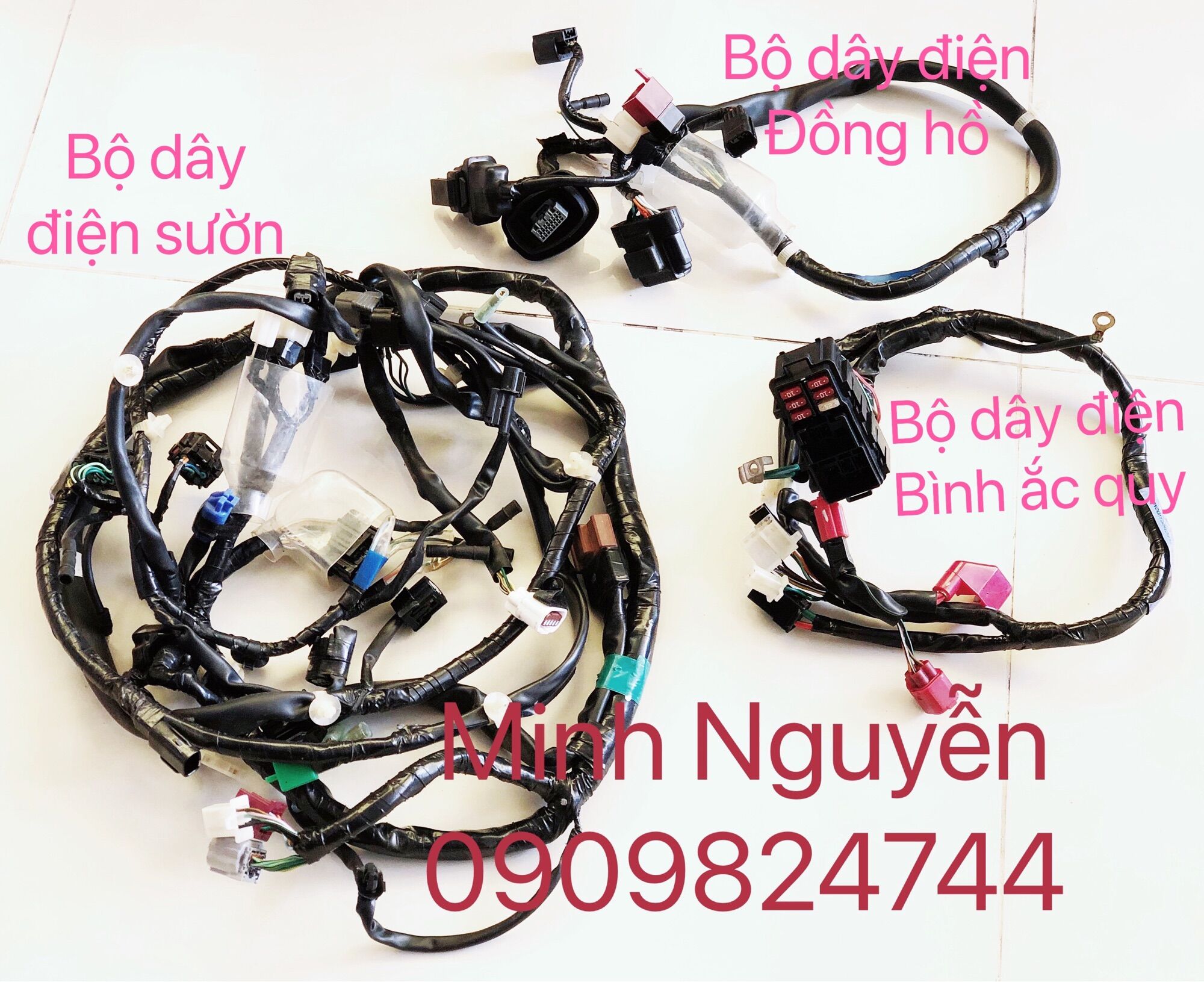 Bộ dây điện xe Vario Click đời mới 2018- 2022 chính hãng honda