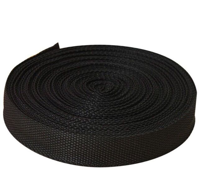 Dây dù dẹp 2CM dùng làm đồ handmade , may balo , dây đai , làm ghế , văng võng loại tốt ( 1kg , khoảng 60 mét )