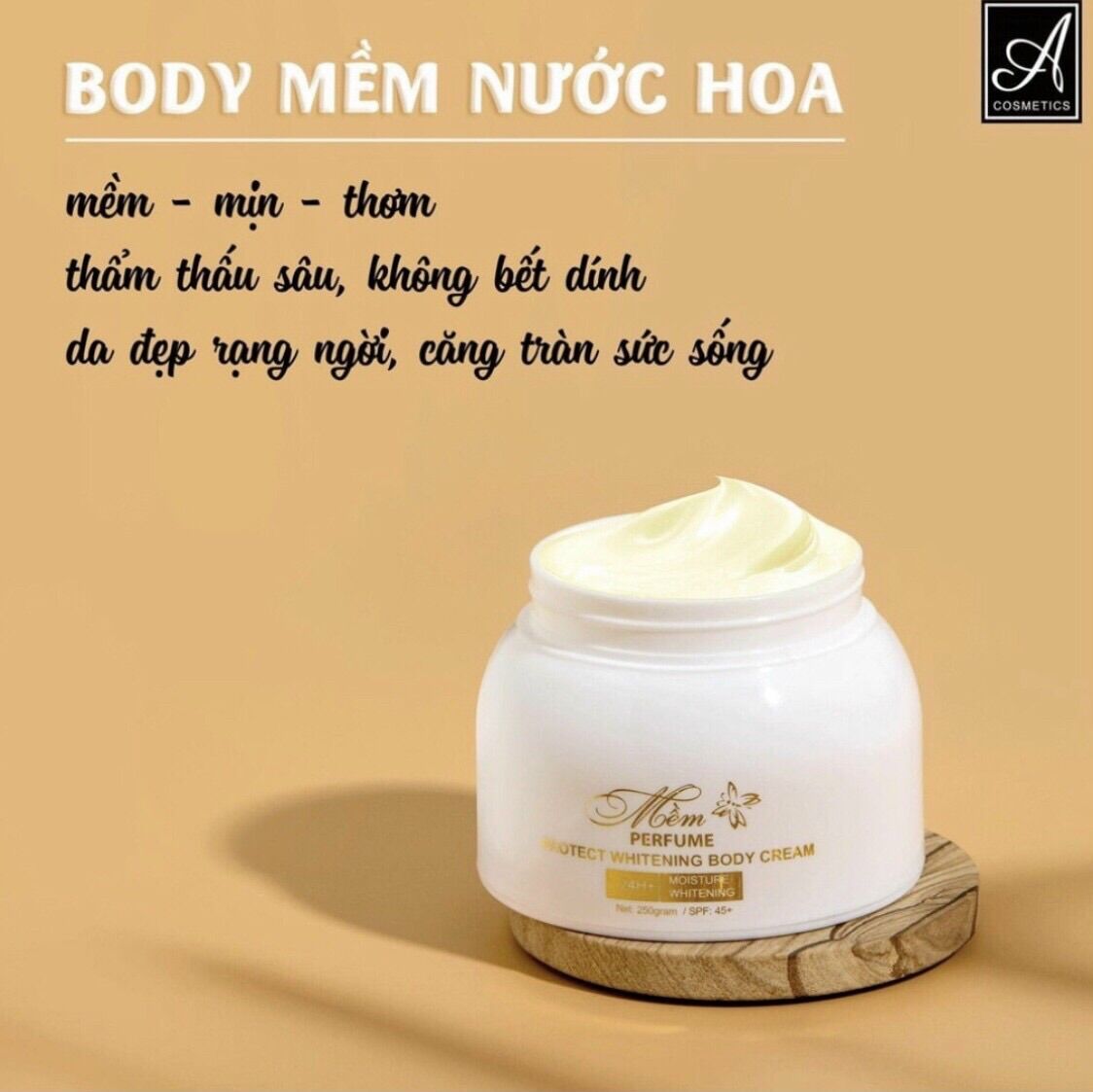 (CHÍNH HÃNG) Kem Body Mềm Nước Hoa A Cosmetic