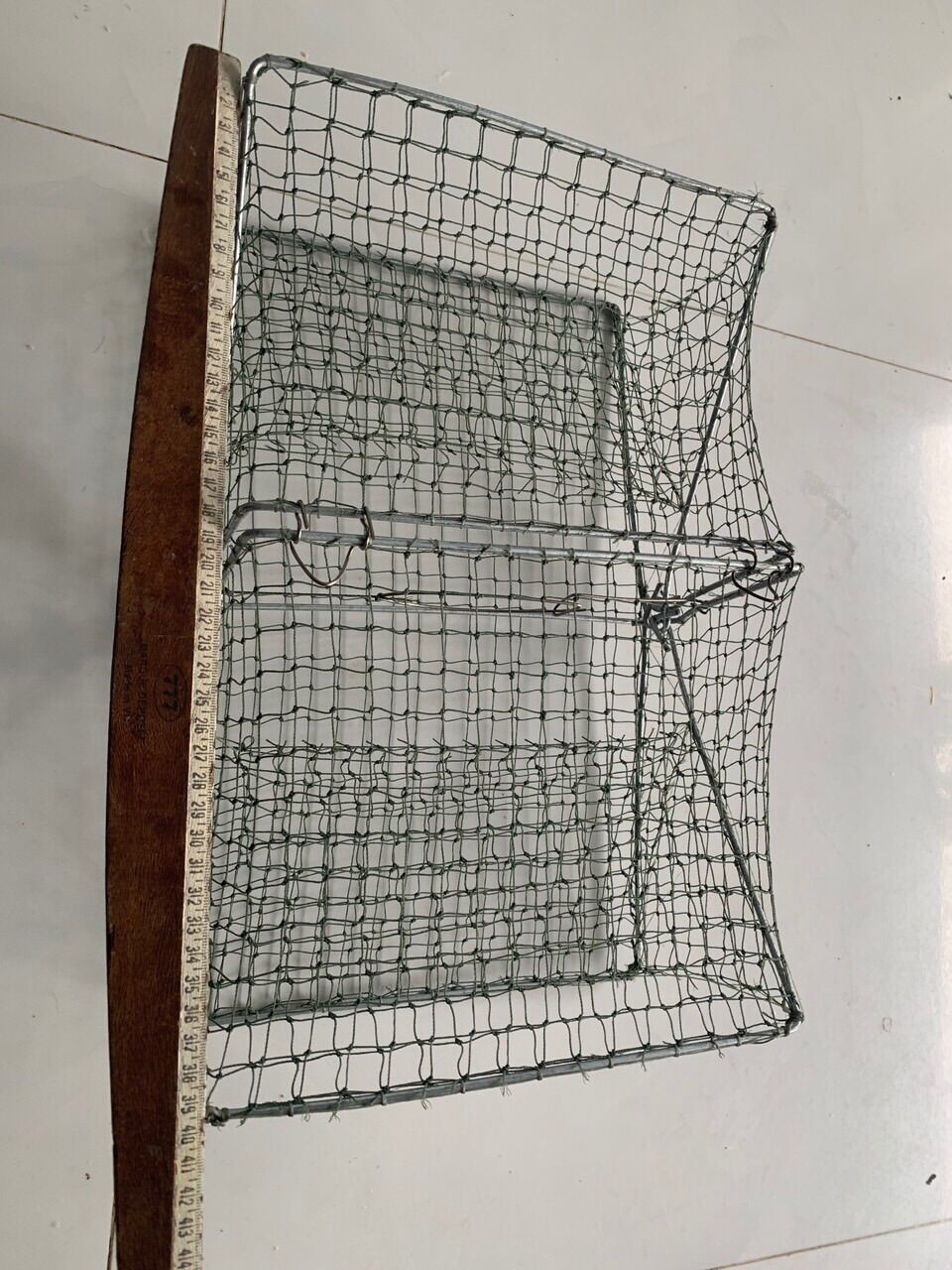 lòng bẫy cua đồng 25x40x15 mắt lưới 3phân(then1.5)