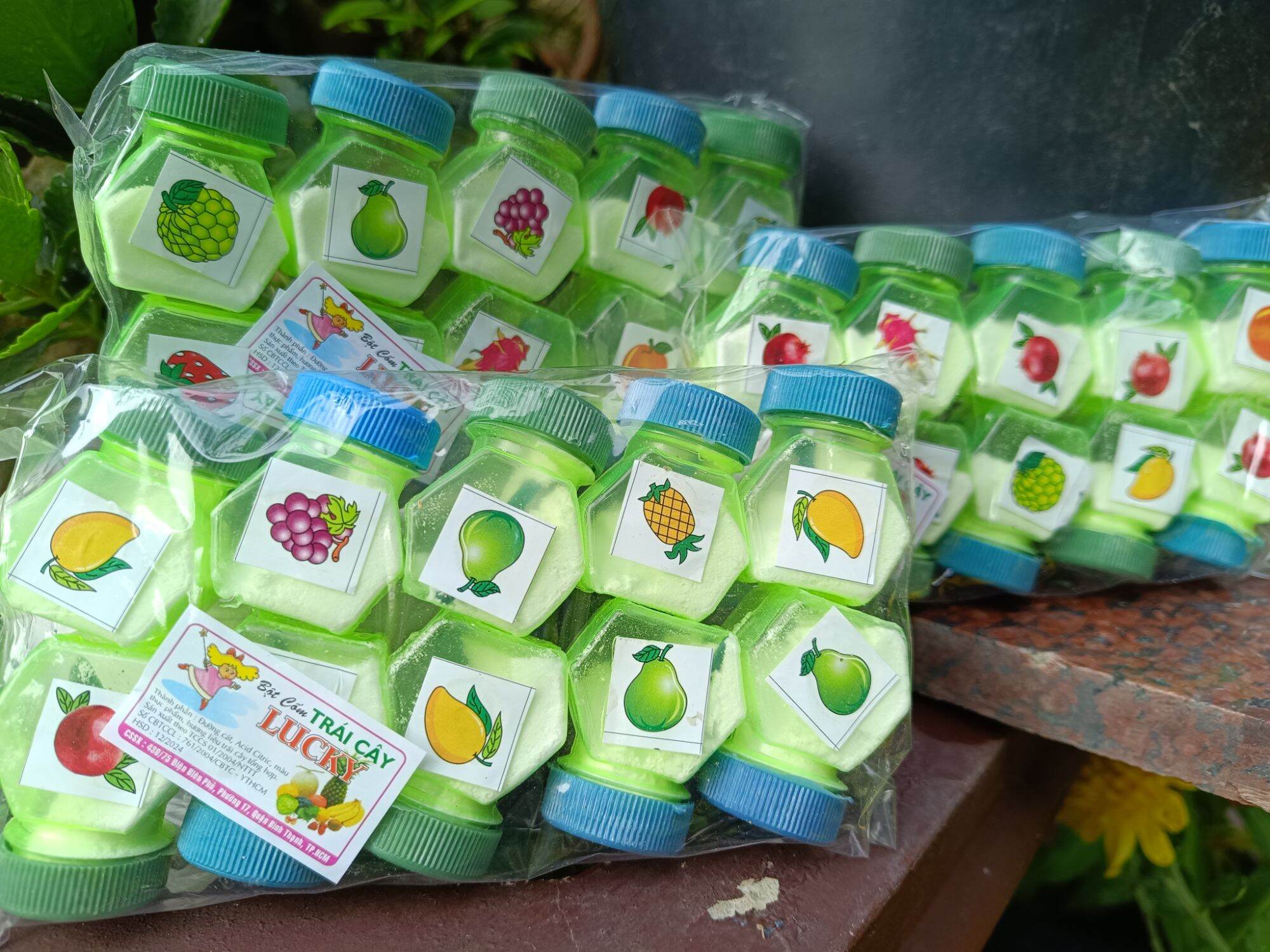 Bột cốm trái cây tuổi thơ Lốc 10 hủ