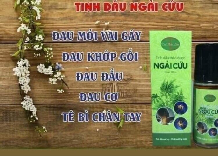 Tinh Dầu Ngải Cứu Xoa Bóp Đau Nhức Xương Khớp Đau Mỏi Vai Gáy Tê Bì Tay Chân