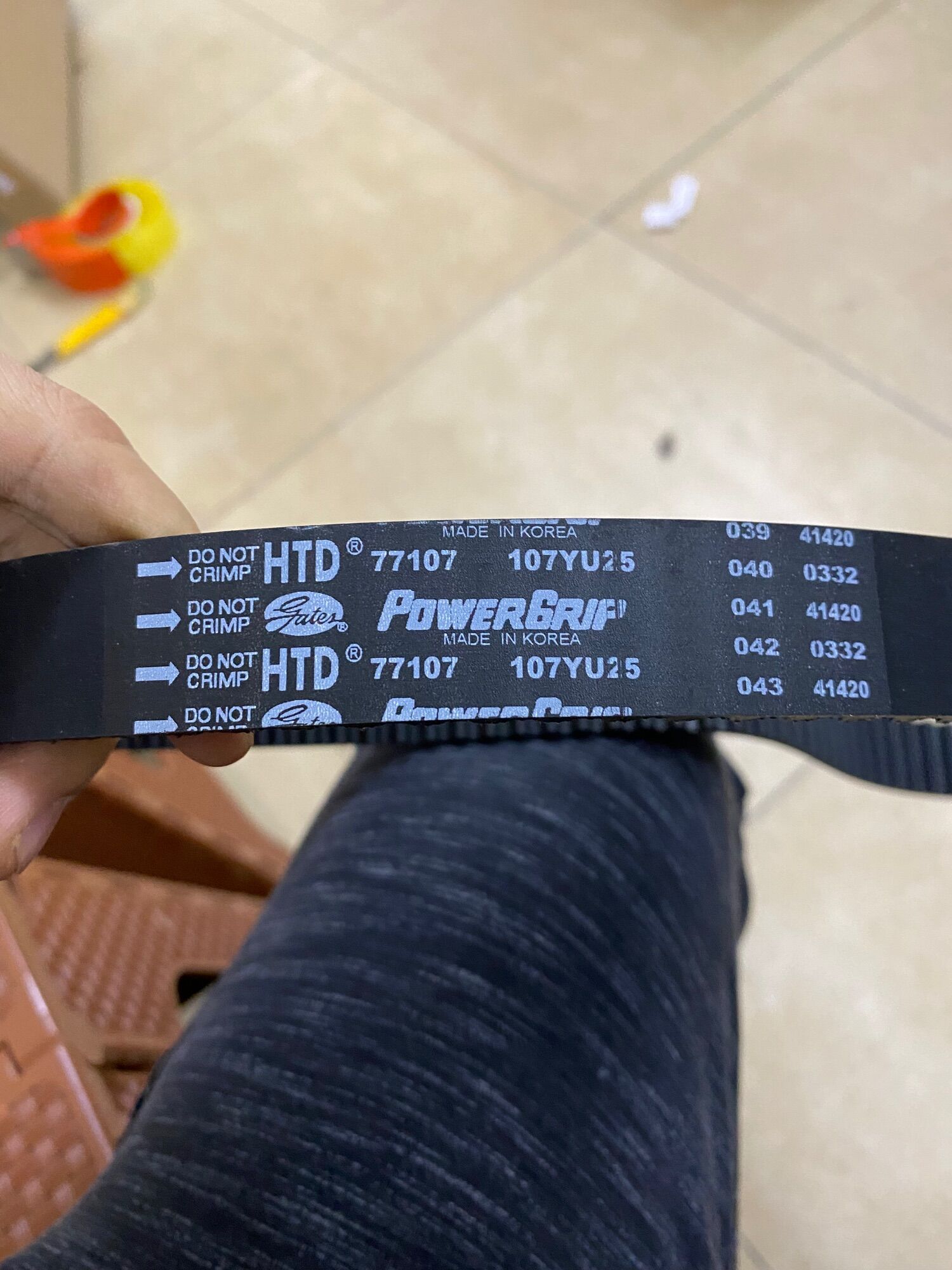 Dây đai cam Matiz 3 hàng hàn quốc